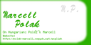 marcell polak business card